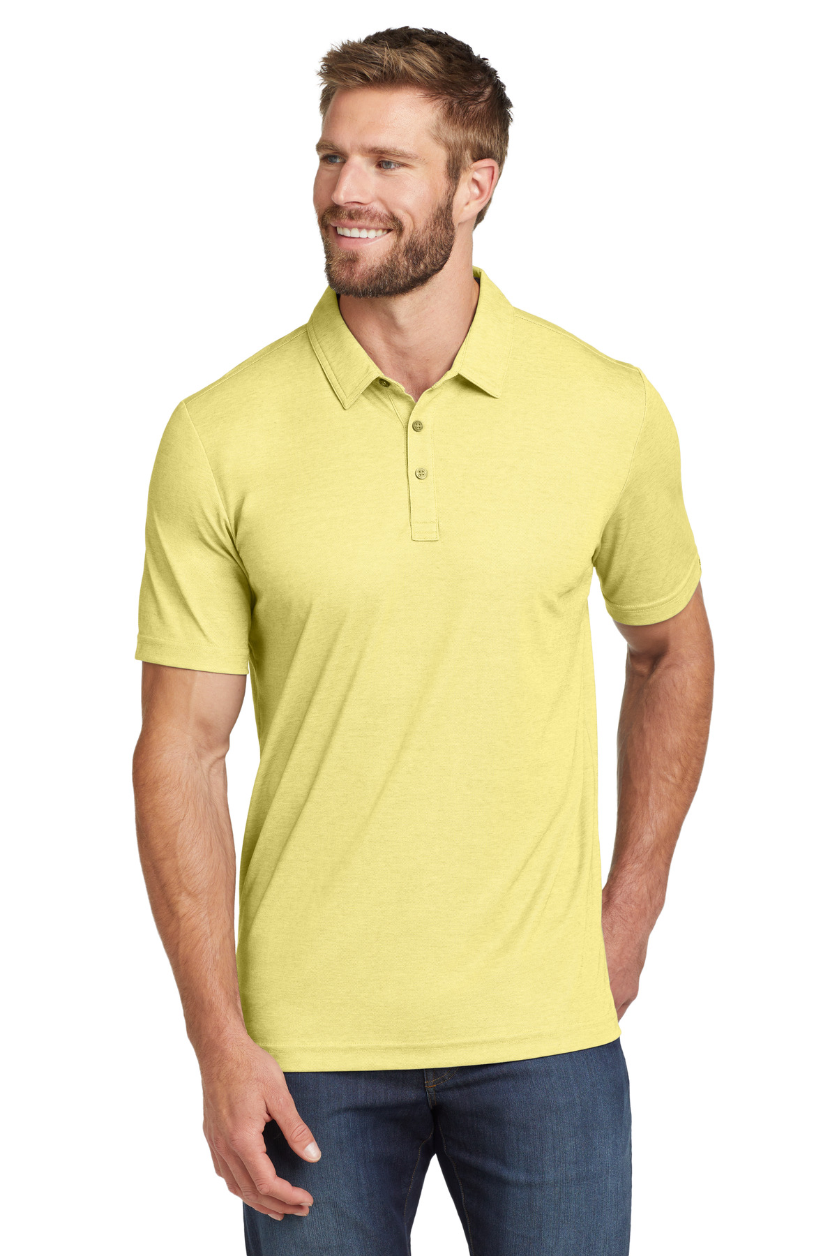 TravisMathew Oceanside Heather Polo. TM1MU412 - Image 8