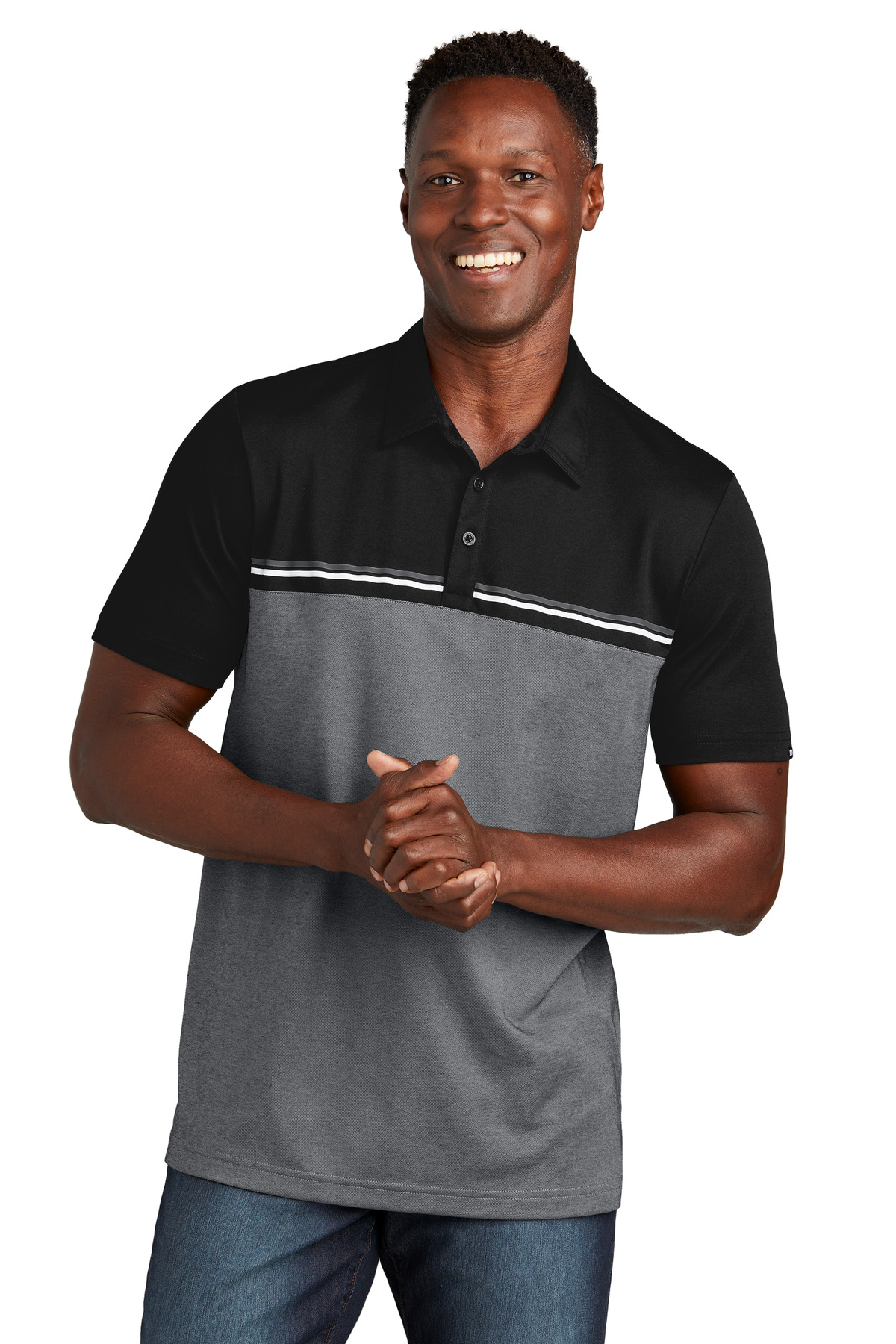 TravisMathew Sunset Blocked Polo TM1MY401 - Image 1