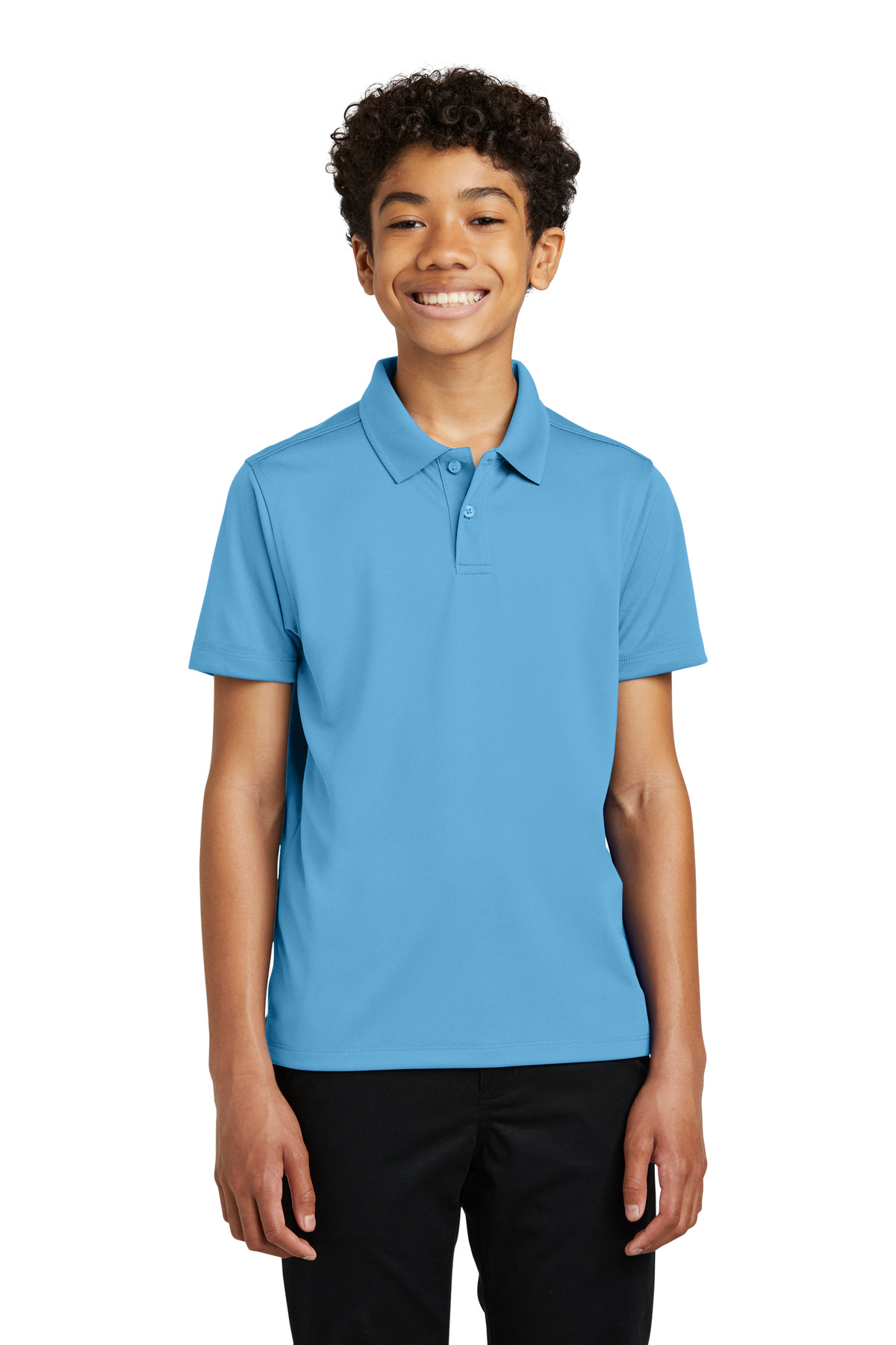 Port Authority Youth Dry Zone UV Micro-Mesh Polo Y110 - Image 5