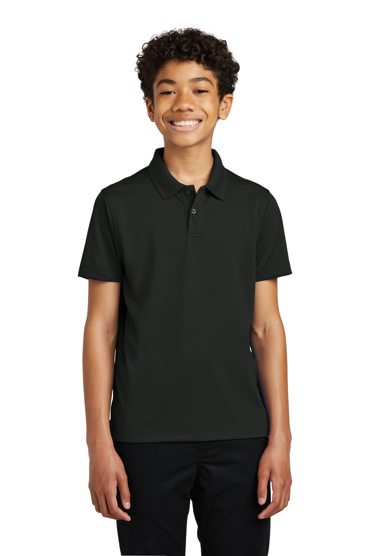 Port Authority Youth Dry Zone UV Micro-Mesh Polo Y110 - Image 6
