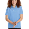 Sport-Tek Youth UV Micropique Polo YST740 - Thumbnail Image 5