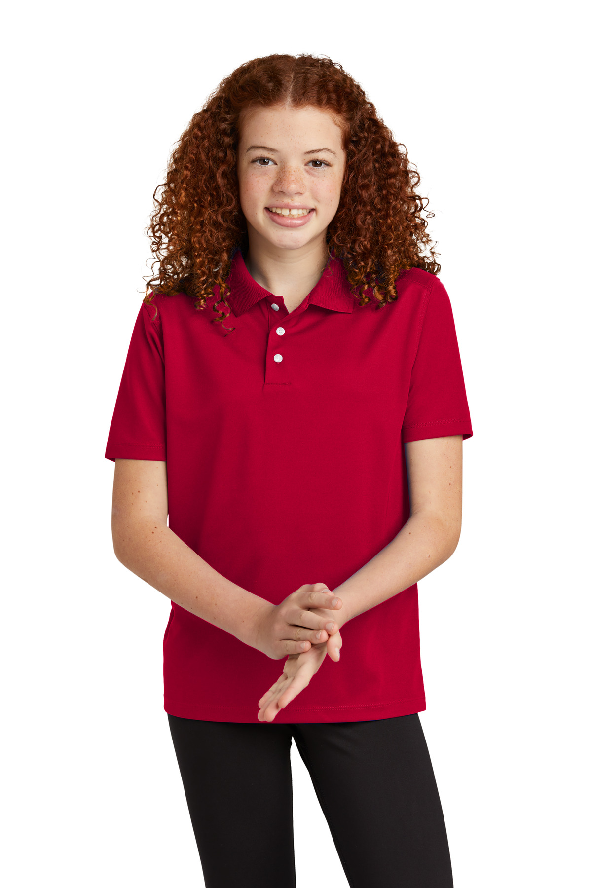 Sport-Tek Youth UV Micropique Polo YST740 - Image 6