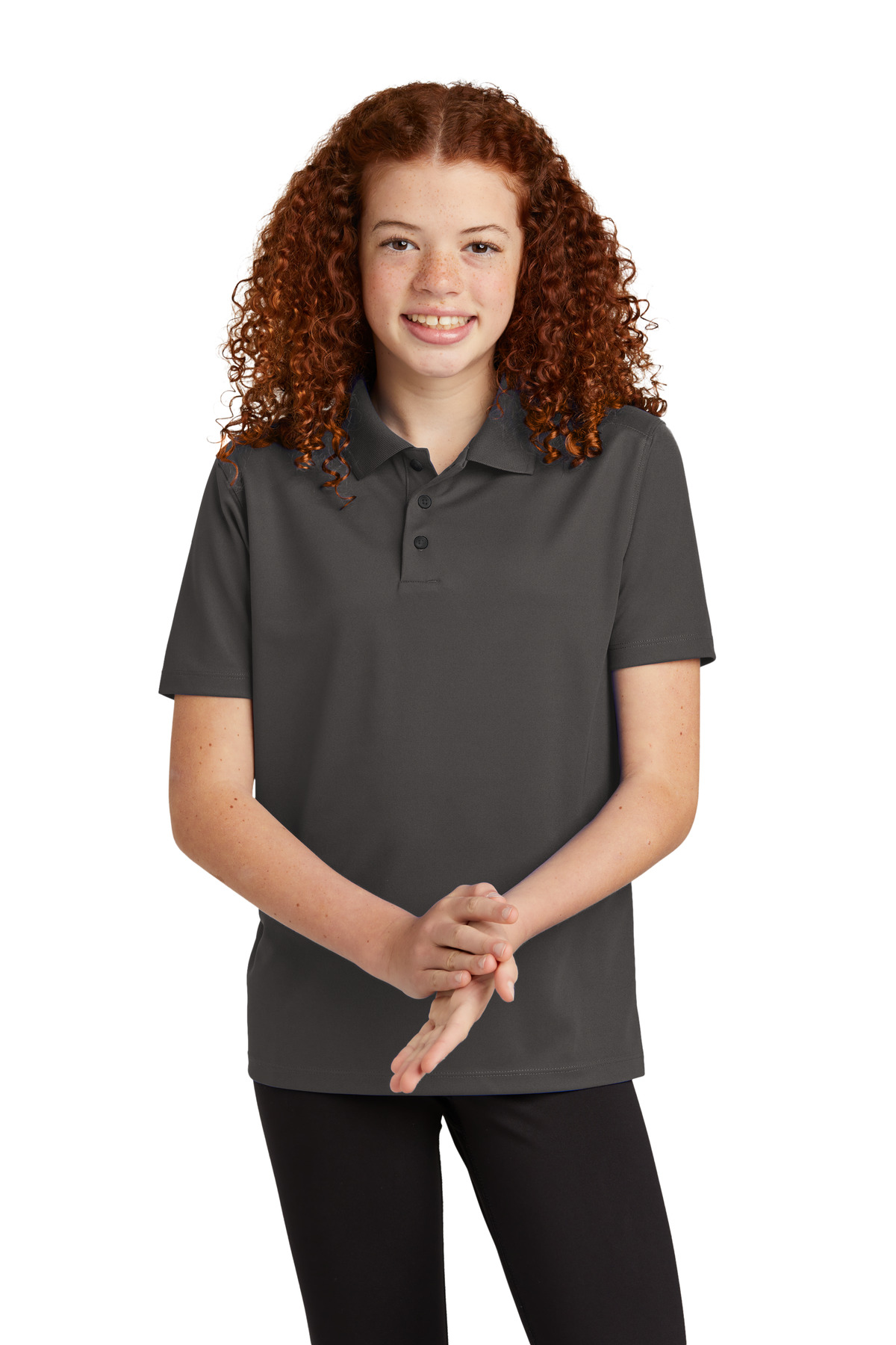 Sport-Tek Youth UV Micropique Polo YST740 - Image 7