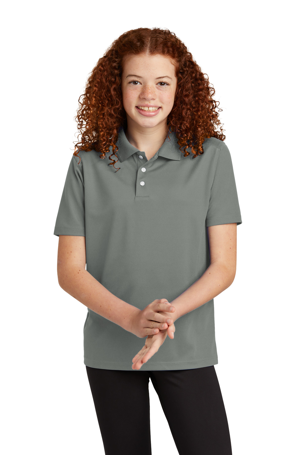 Sport-Tek Youth UV Micropique Polo YST740 - Image 8